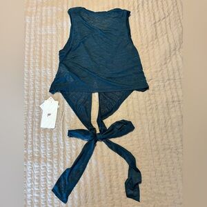 Fabletics tie back tank